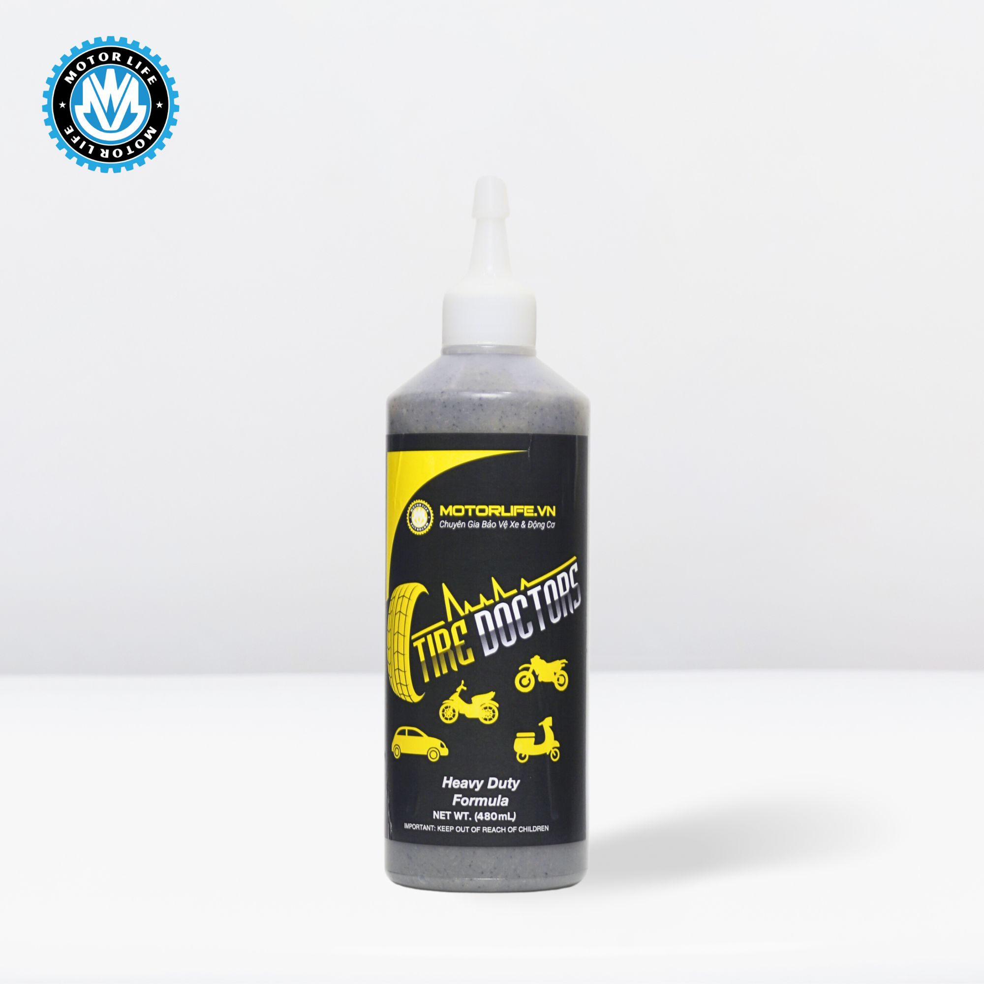TIRE DOCTORS keo vá lốp tự động 480 ml